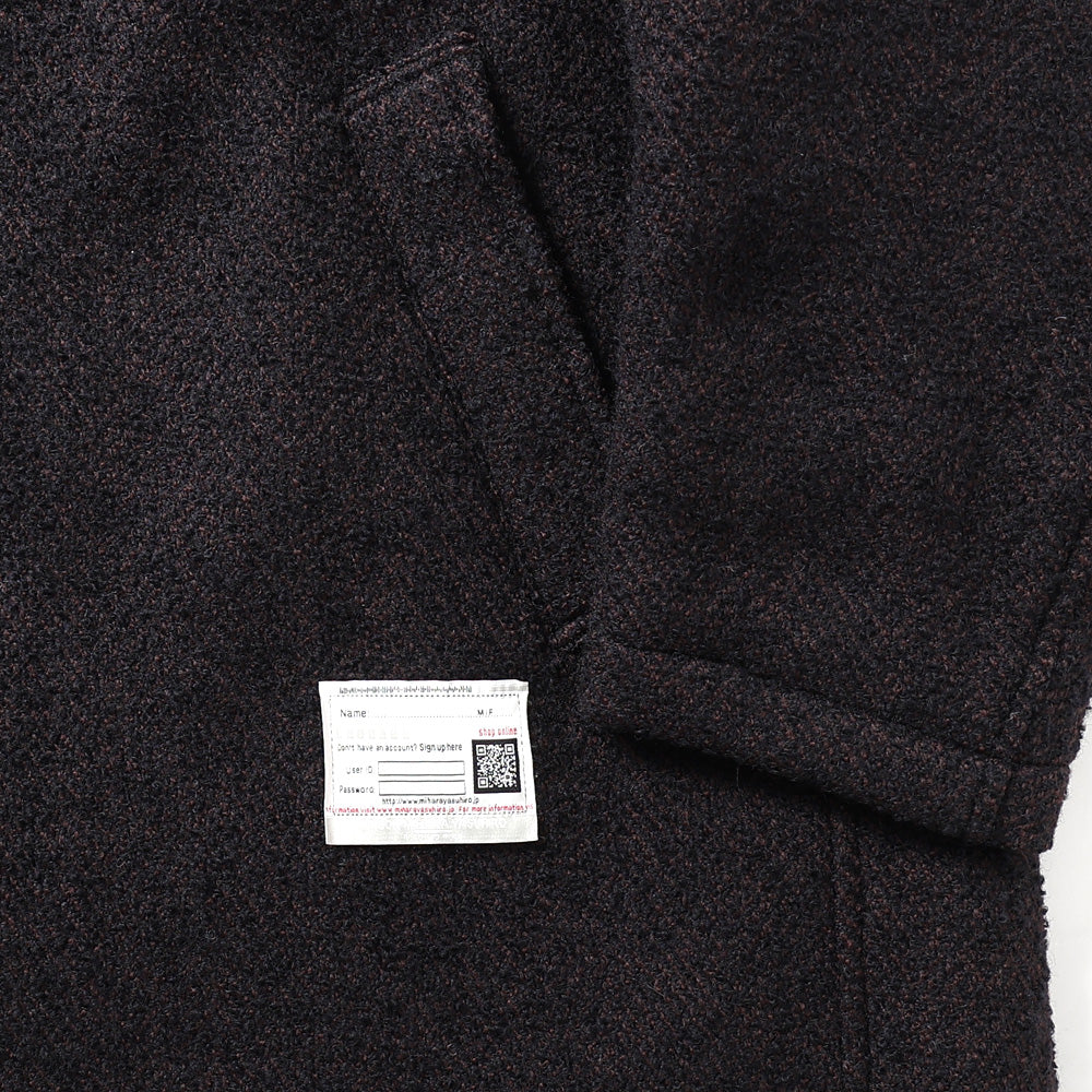 HOODED BALMACAAN COAT