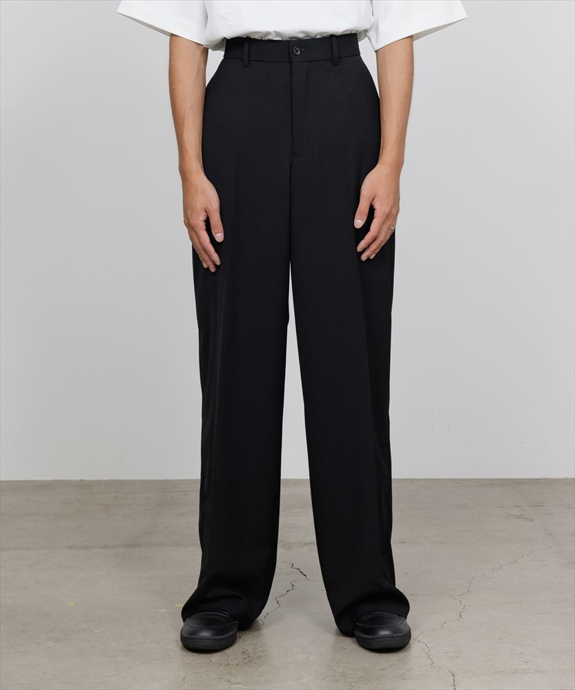 MARKAWARE(マーカウェア) - FLAT FRONT WIDE TROUSERS ORGANIC
