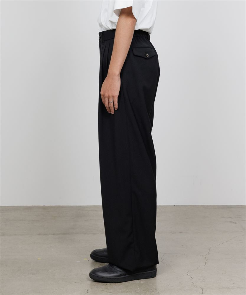 MARKAWARE(マーカウェア) - TRIPLE PLEATED WIDE TROUSERS ORGANIC