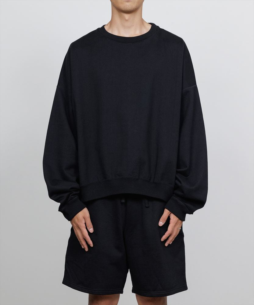 HUGE SHORT SWEAT ORGANIC COTTON HEAVY FLEECE