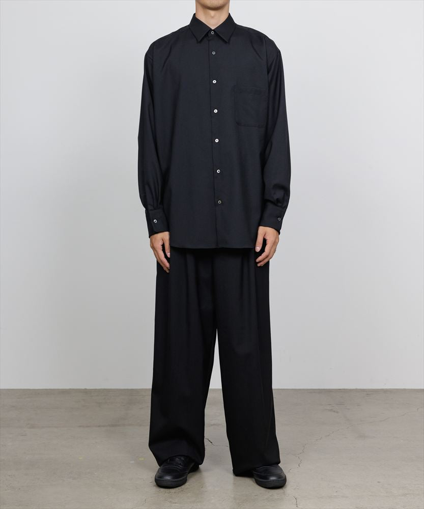 COMFORT FIT SHIRT ORGANIC WOOL 2/80 TROPICAL