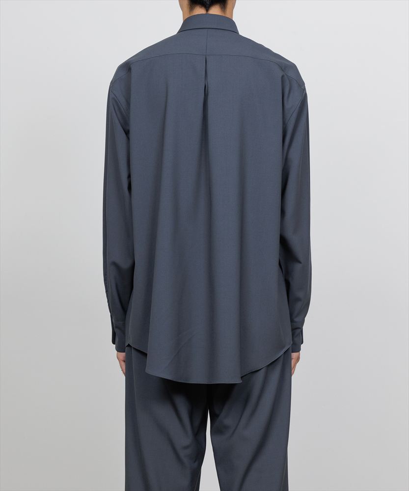 COMFORT FIT SHIRT ORGANIC WOOL 2/80 TROPICAL