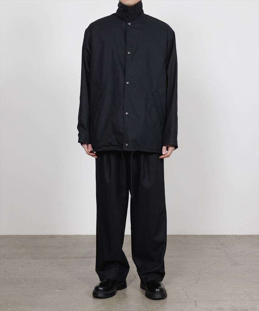 DOUBLE PLEATED EASY TROUSERS ORGANIC COTTON SURVIVAL CLOTH