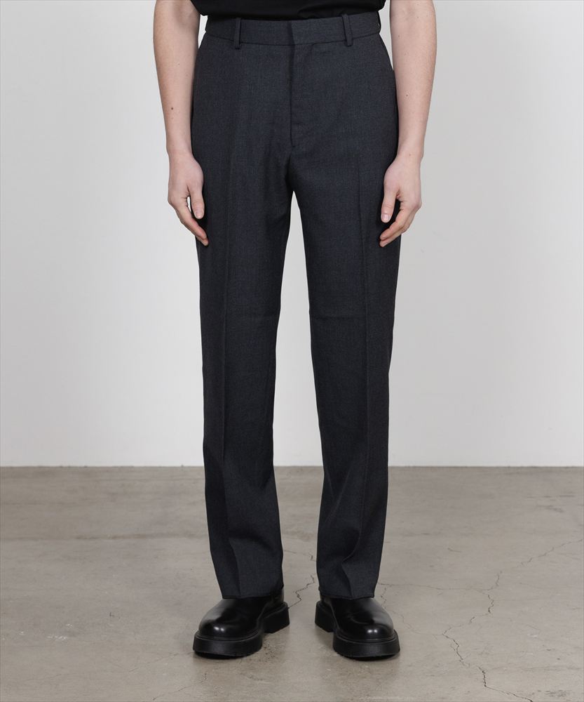 FLAT TAPERED TROUSERS ORGANIC WOOL SURVIVAL CLOTH