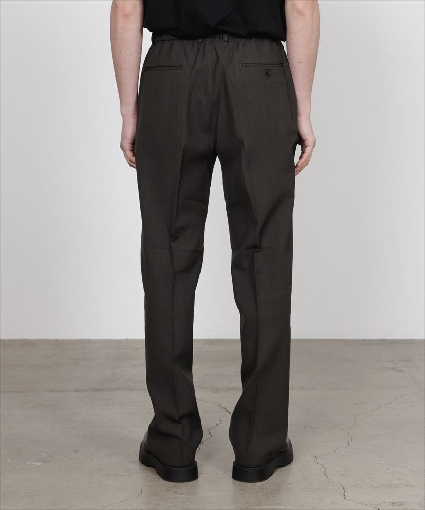 FLAT TAPERED TROUSERS ORGANIC WOOL SURVIVAL CLOTH