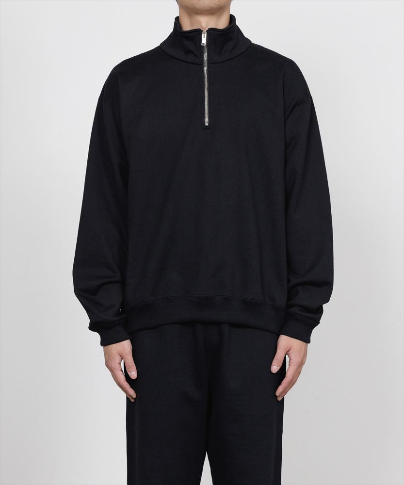 COMFORT HALF ZIP ORGANIC COTTON HEAVY FLEECE