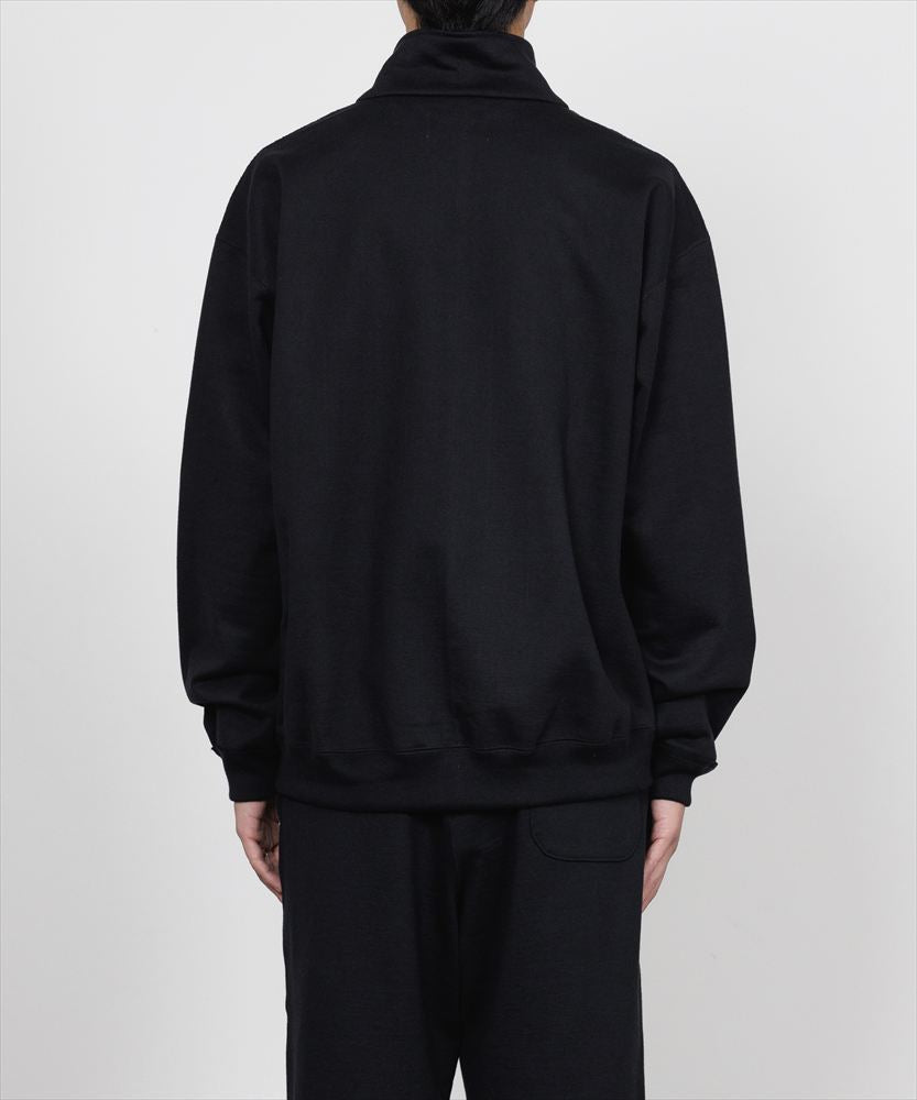 COMFORT HALF ZIP ORGANIC COTTON HEAVY FLEECE