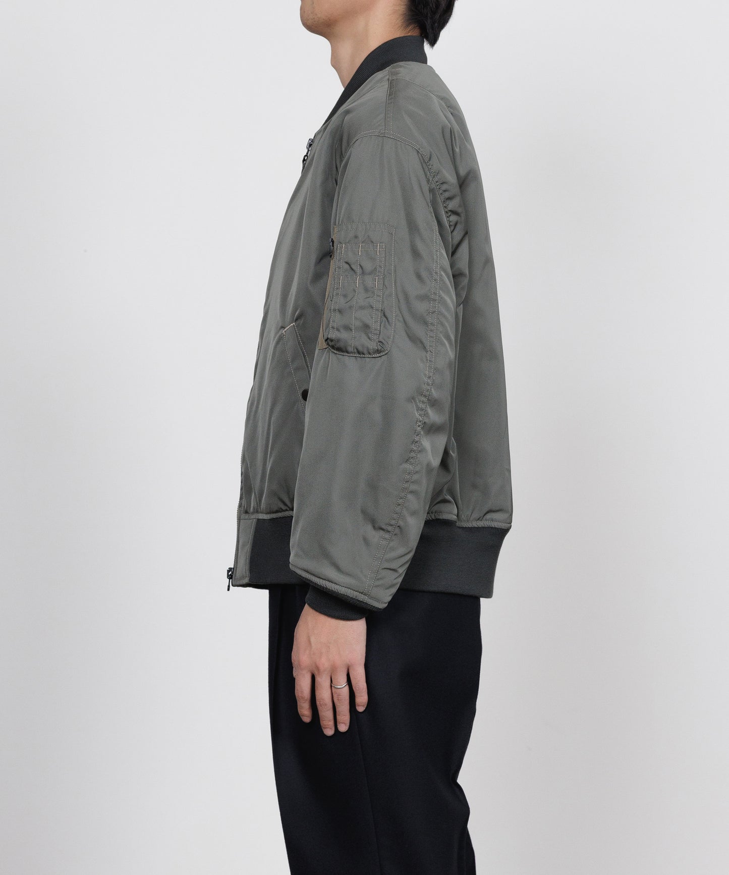 SILK MA-1 HEAVY TWILL