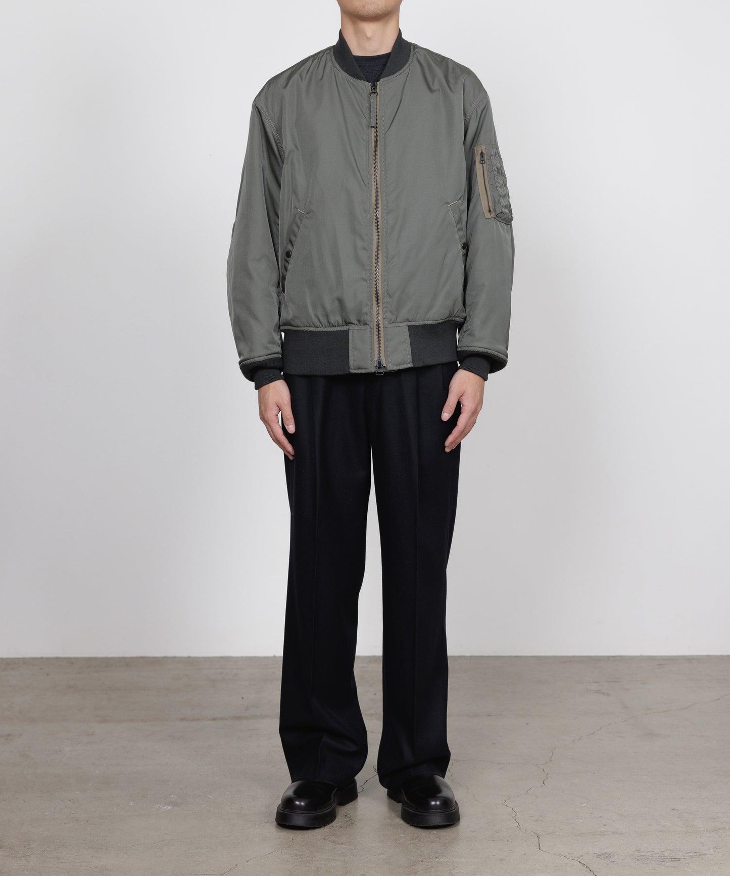 SILK MA-1 HEAVY TWILL