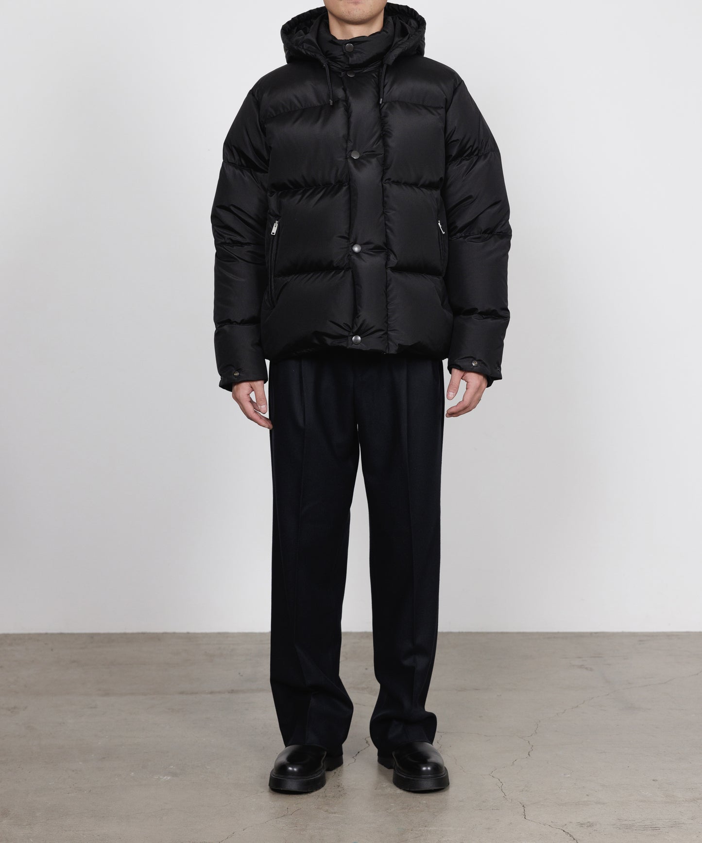 ALPINE SHORT DOWN PARKA SILK RIPSTOP