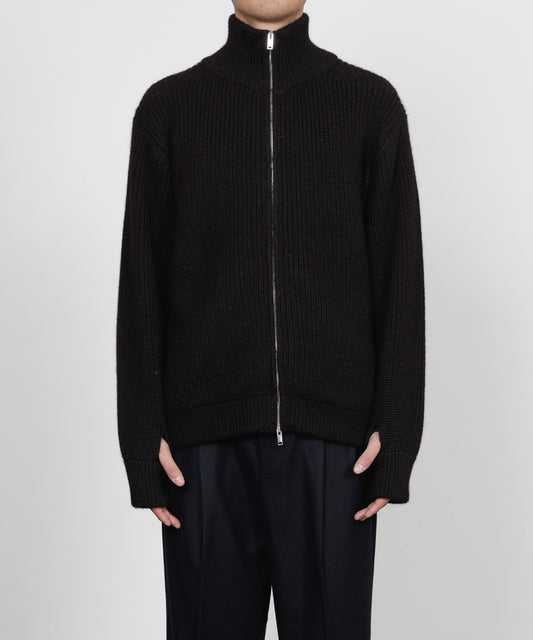  DRIVERS KNIT BABY BLACK ALPACA  
