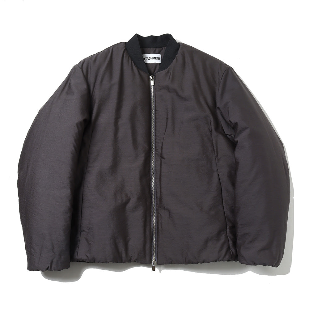 WO/NY VOILE PADDING BOMBER JACKET
