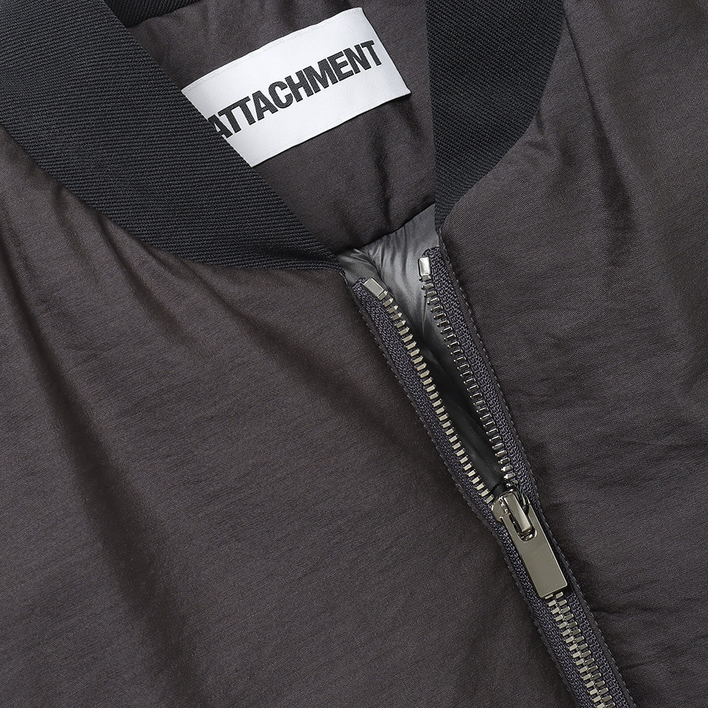 WO/NY VOILE PADDING BOMBER JACKET