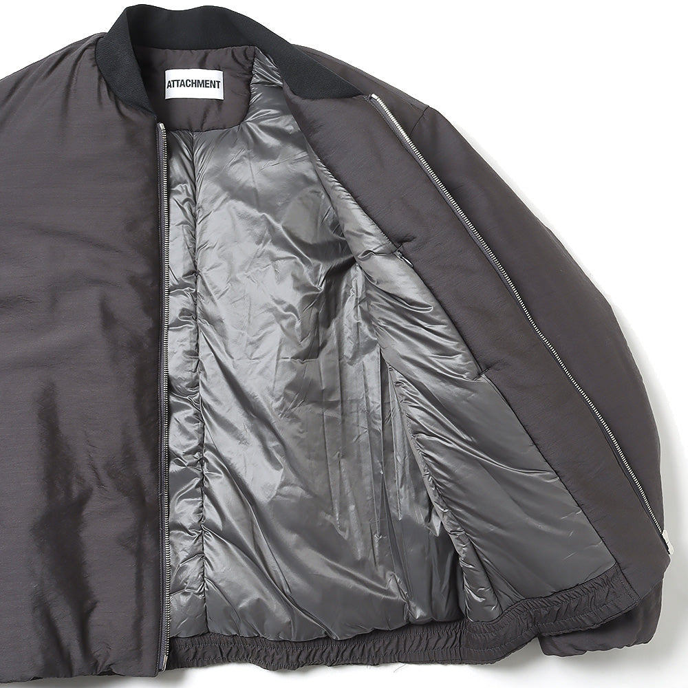 WO/NY VOILE PADDING BOMBER JACKET