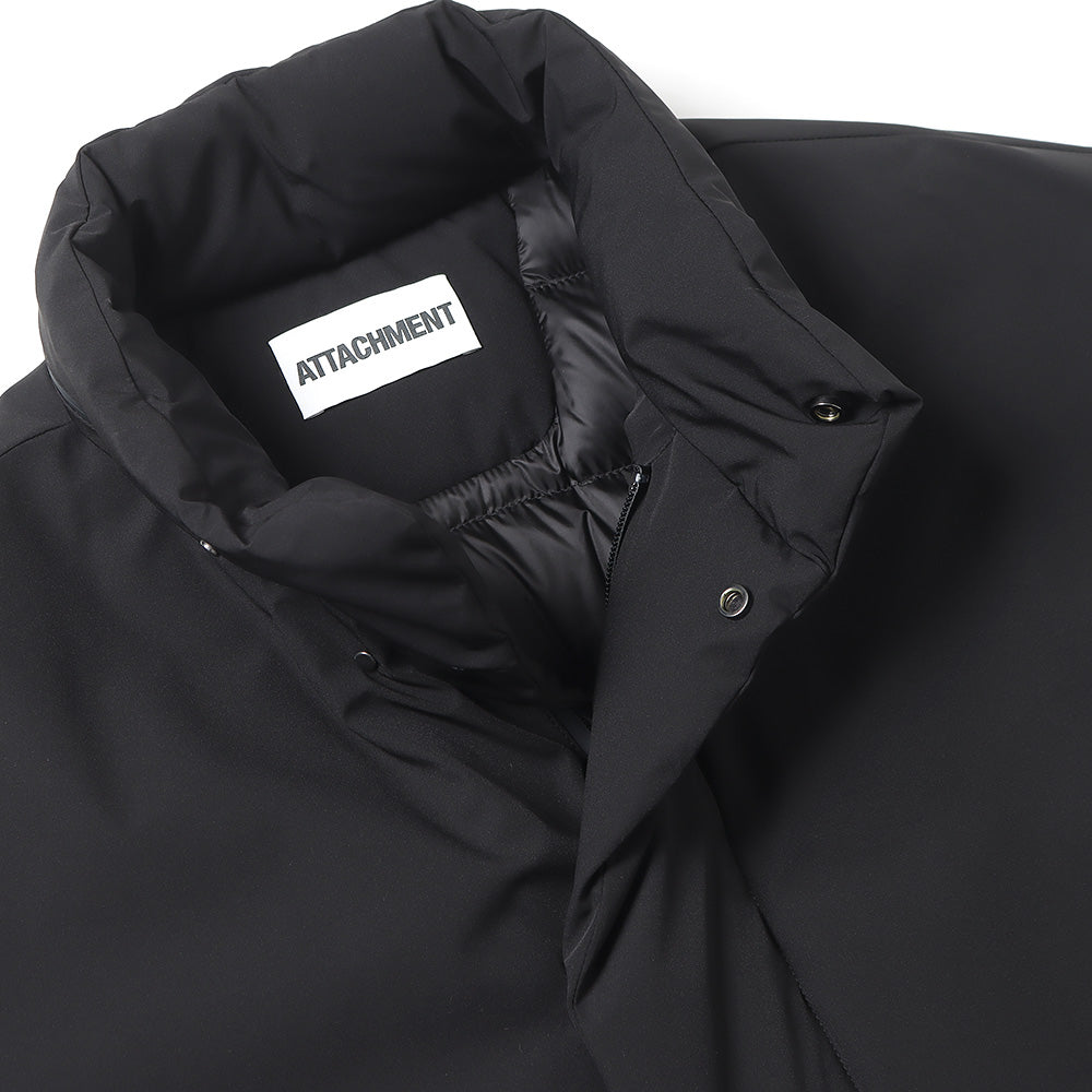 3LAYER LIGHT TAFFETA UTILITY DOWN COAT