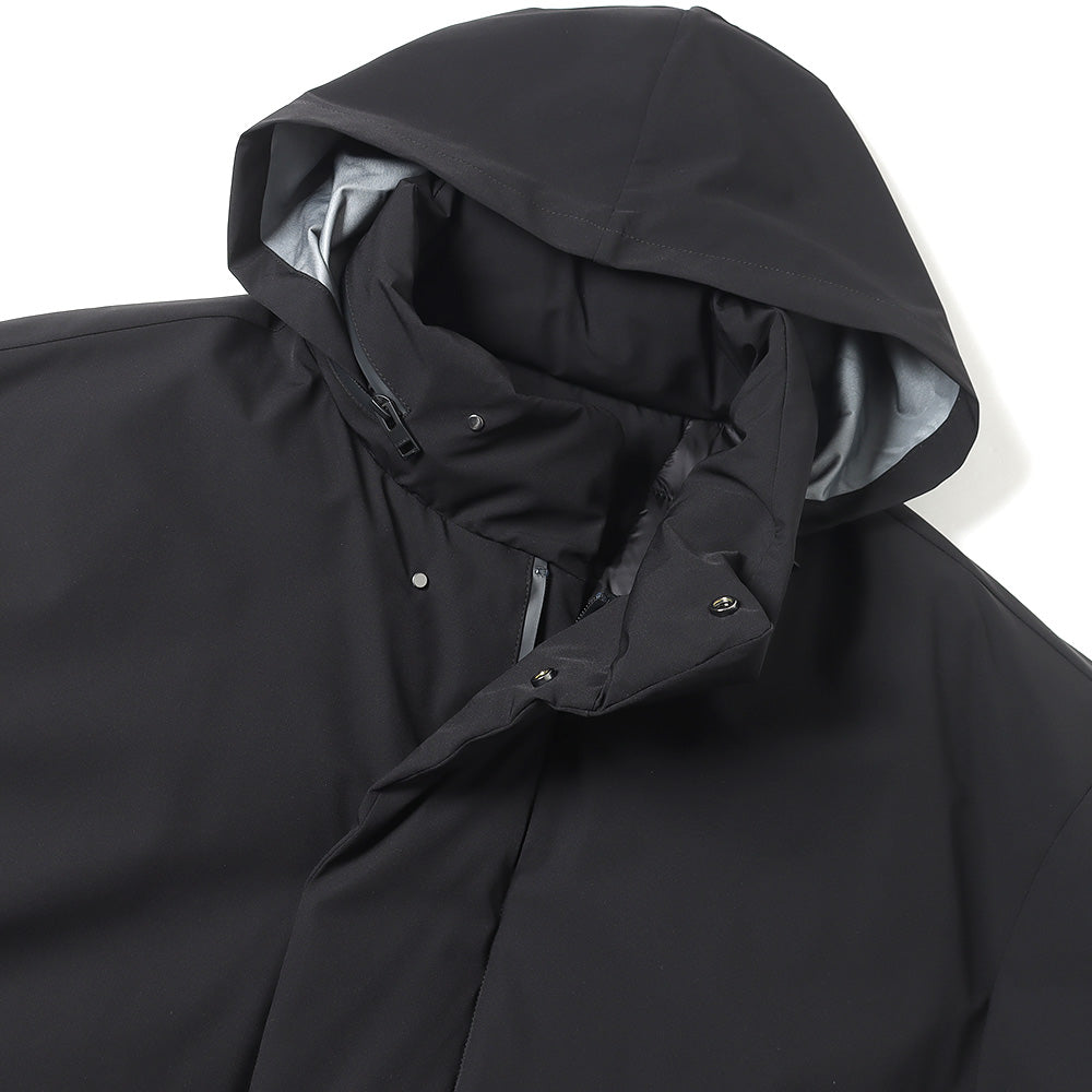 3LAYER LIGHT TAFFETA UTILITY DOWN COAT