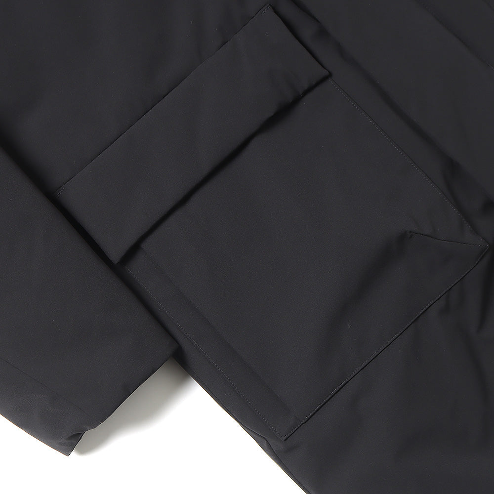 3LAYER LIGHT TAFFETA UTILITY DOWN COAT