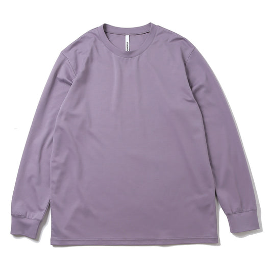  COTTON DOUBLE FACE OVERSIZED L/S TEE  