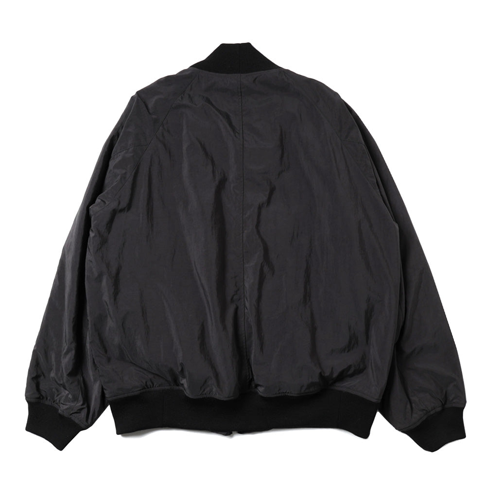 FIBRIL NYLON SATIN FLIGHT JACKET