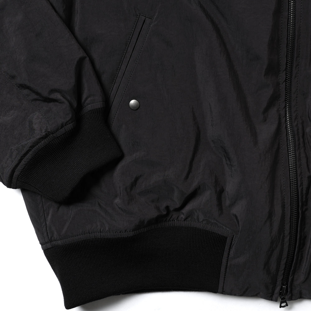 FIBRIL NYLON SATIN FLIGHT JACKET