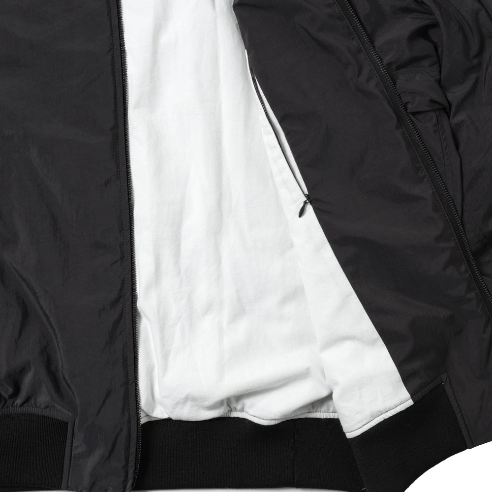 FIBRIL NYLON SATIN FLIGHT JACKET