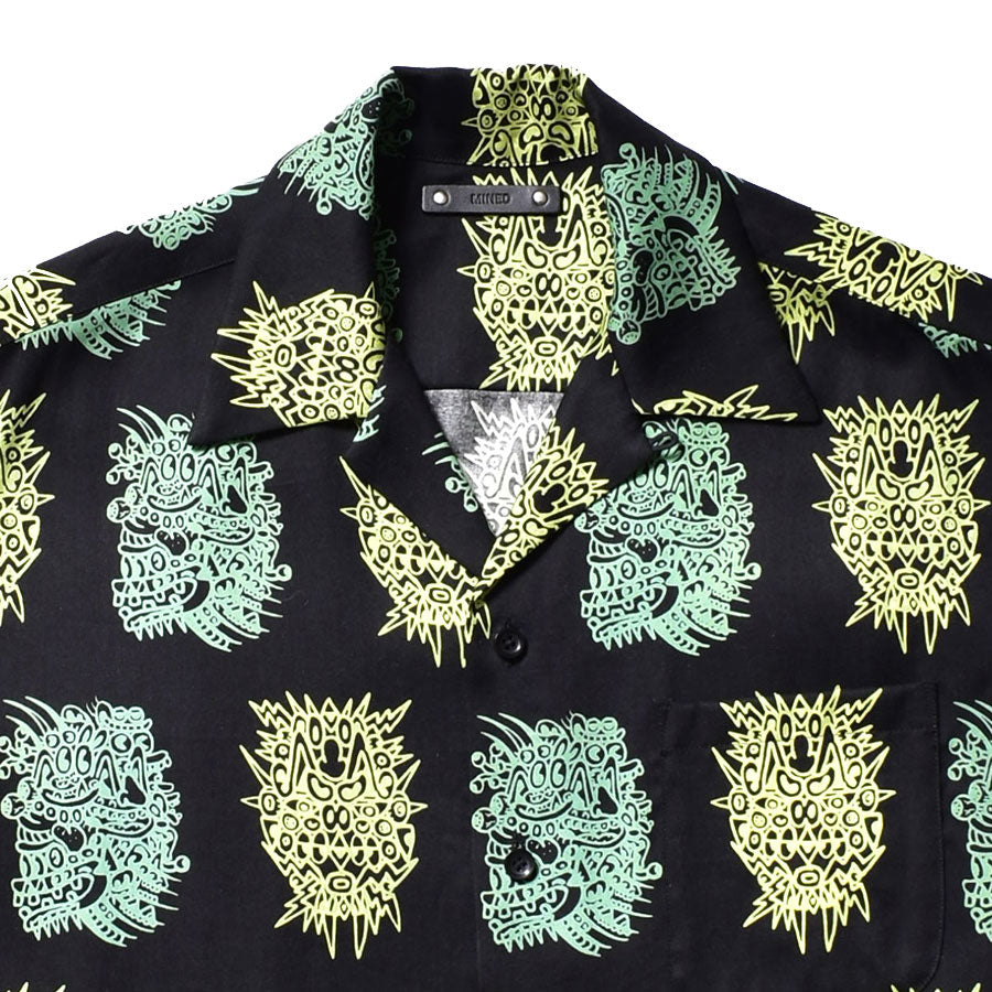 NOAH LYON × MINEDENIM S/S Open Collar SH