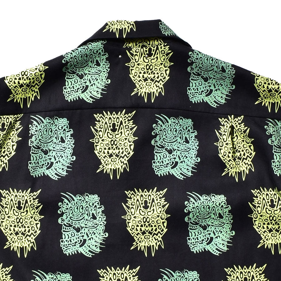 NOAH LYON × MINEDENIM S/S Open Collar SH