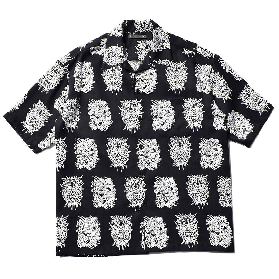 NOAH LYON × MINEDENIM S/S Open Collar SH