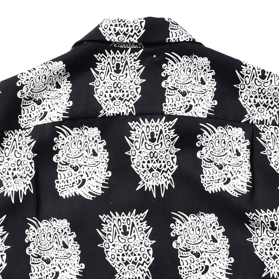 NOAH LYON × MINEDENIM S/S Open Collar SH