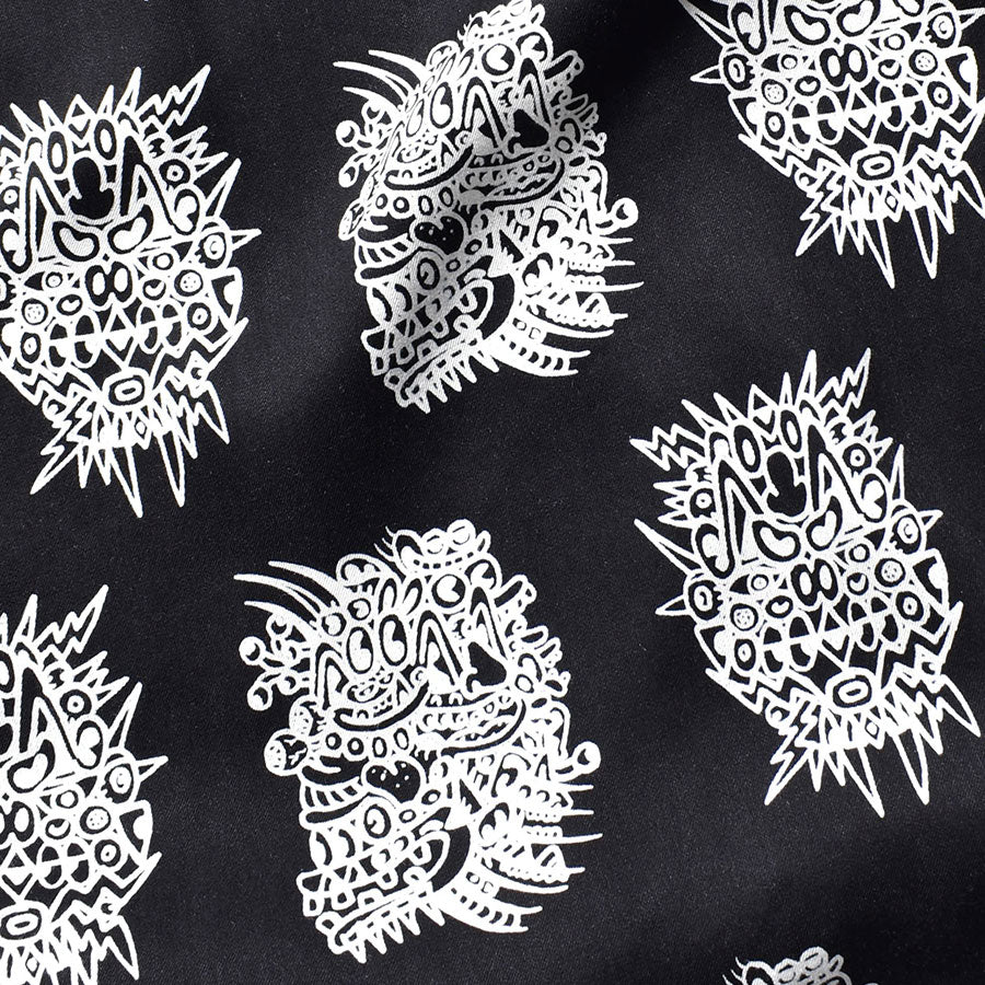 NOAH LYON × MINEDENIM S/S Open Collar SH