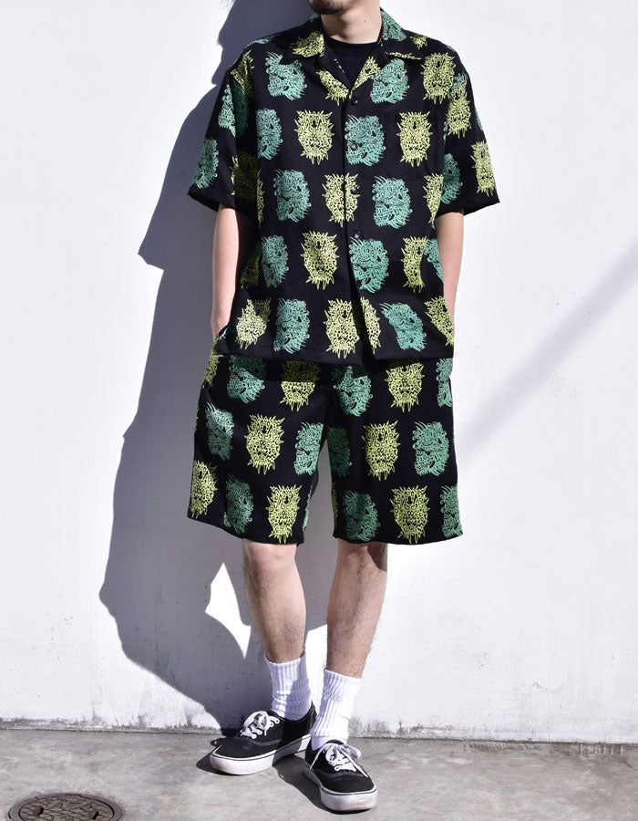 NOAH LYON × MINEDENIM S/S Open Collar SH