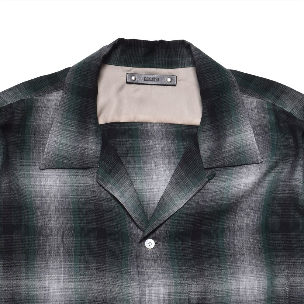 T.Rayon Ombre Open Collar SH