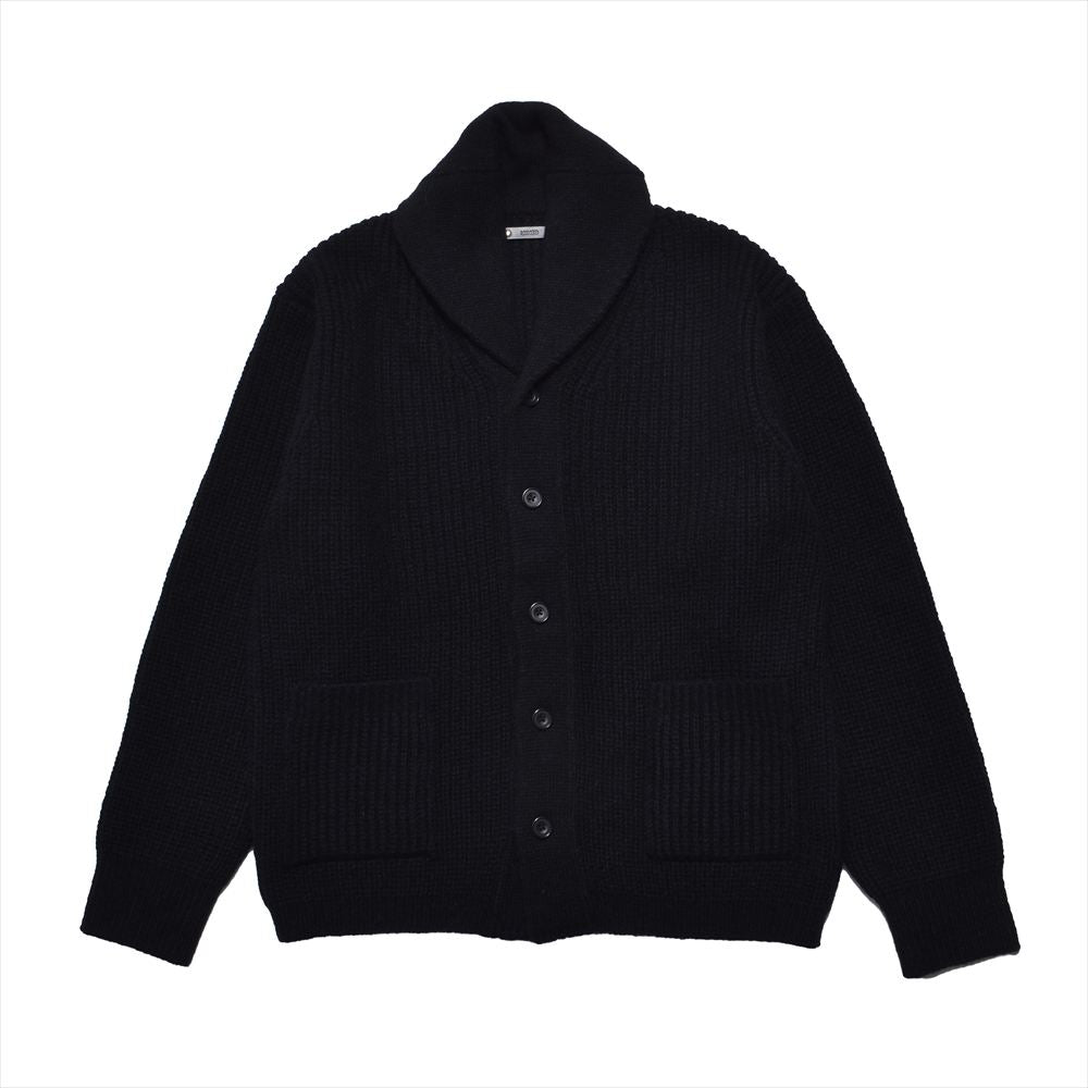 Baby Alpaca Wool Shawl Collar Knit Cardigan