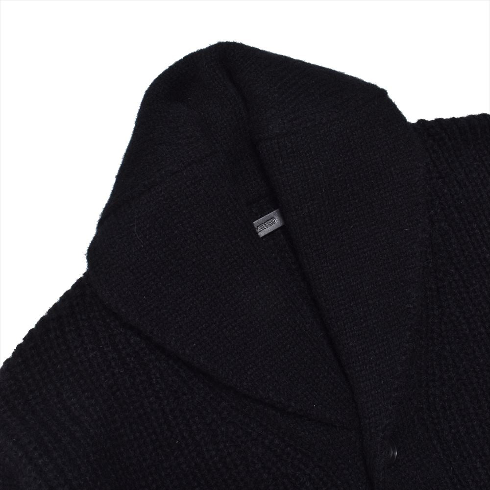 Baby Alpaca Wool Shawl Collar Knit Cardigan