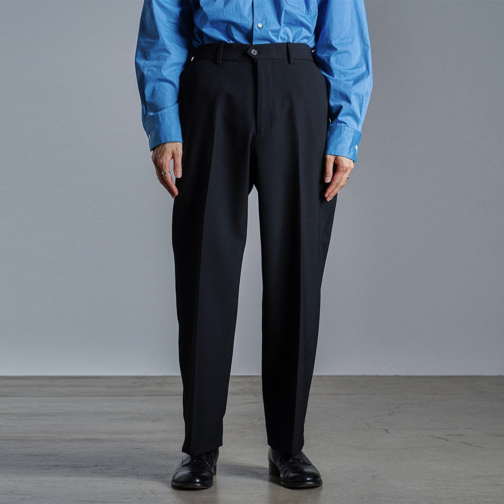 FLAT FRONT TROUSERS ORGANIC WOOL SURVIVAL CLOTH