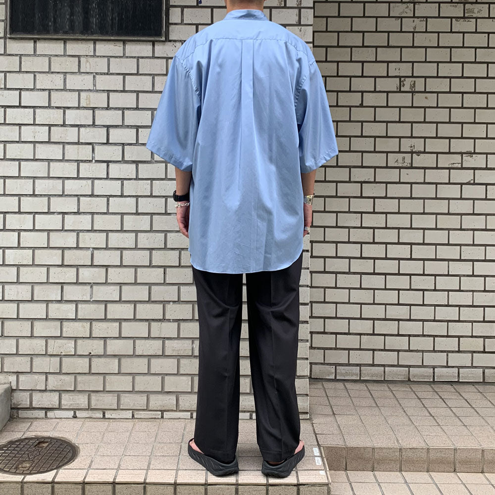 HYPER BIG 200/2 SUPIMA TWILL S/S REGULAR COLLAR SHIRT