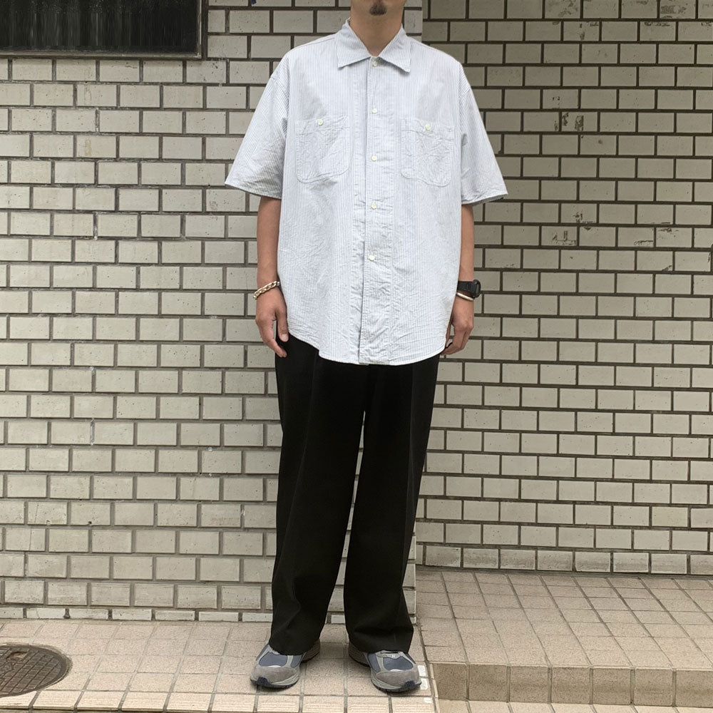 DOUBLE PLEATED TROUSERS ORGANIC COTTON SURVIVAL CLOTH