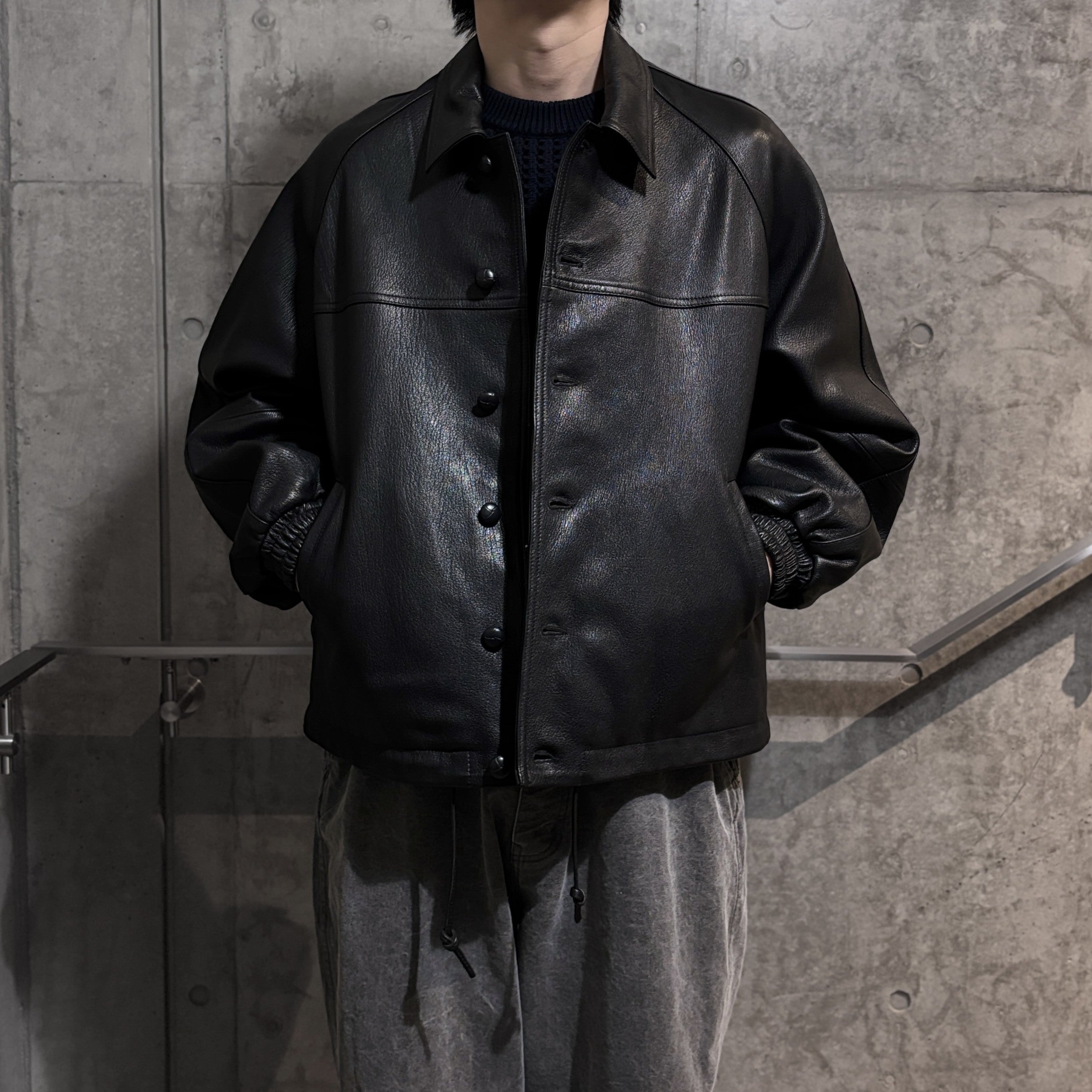 CCU x refomed BLOUSON レザーワークジャケット CCU x refomed BLOUSON レザーワークジャケット | ヤマダウェブコム