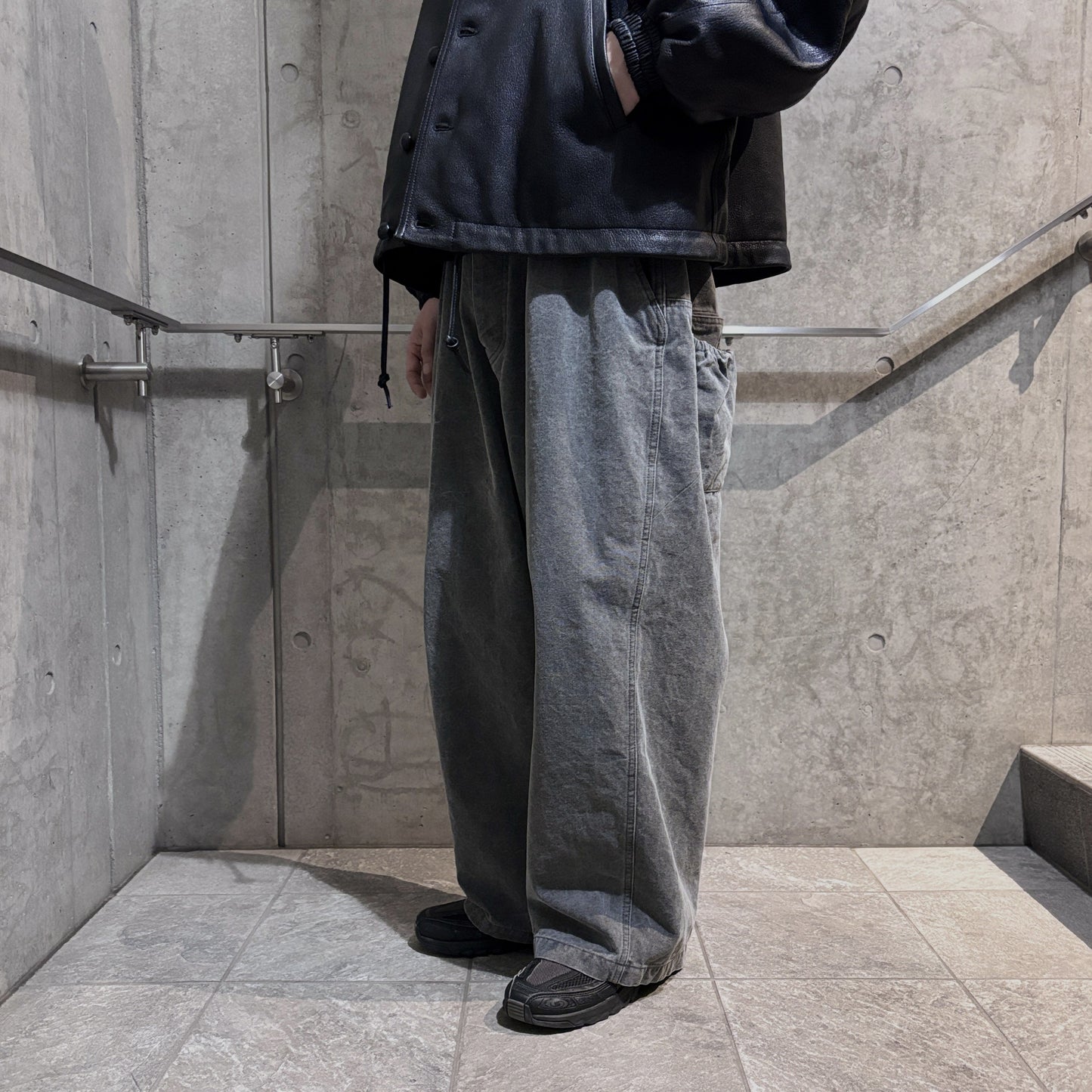 FRESH MAN DUCK WIDE PANTS