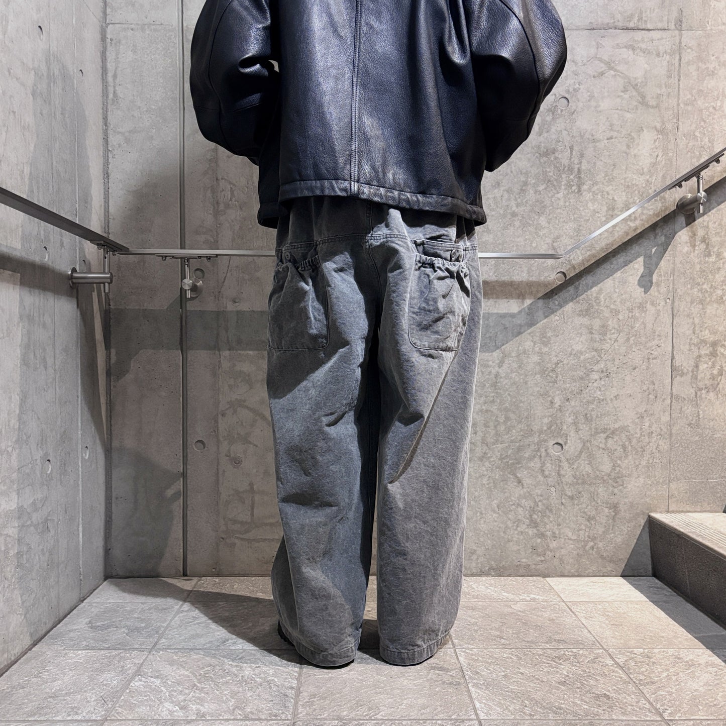 FRESH MAN DUCK WIDE PANTS