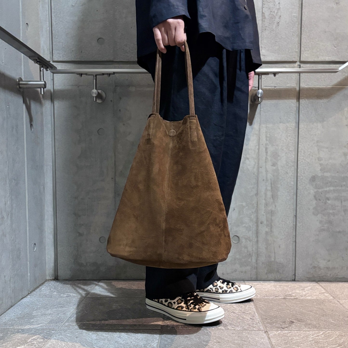 3WAY LARGE TOTE (COFFEE BROWN)