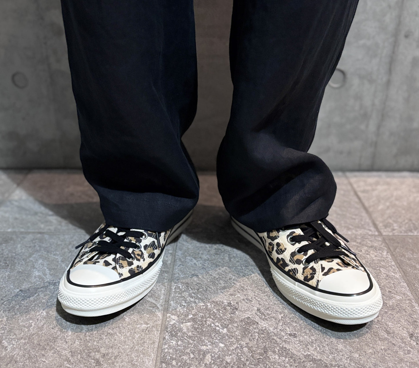 CHUCK TAYLOR MATERIAL OX (LEOPARD)