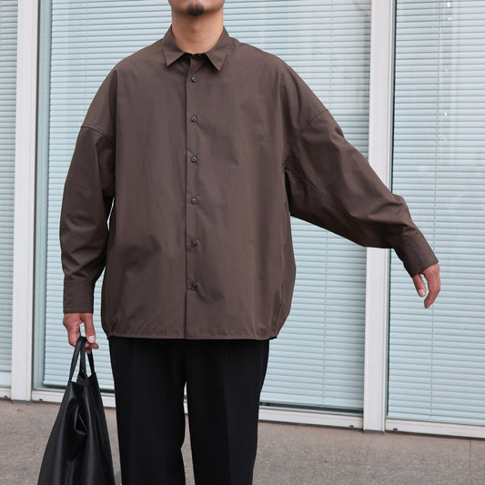  Draping Shirt Type A Clear Heavy Broadcloth  
