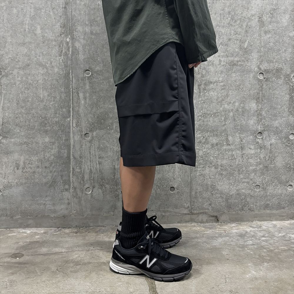 notdyed 2タックチノショーツ 黒 NAUTICA（ノーティカ）の「NAUTICA/ノーティカ 2tuck Chino Shorts
