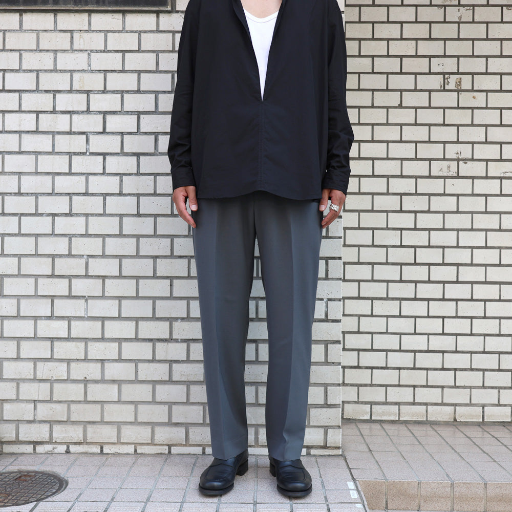 FLAT TAPERED TROUSERS ORGANIC WOOL SURVIVAL CLOTH