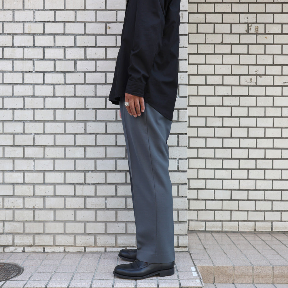 FLAT TAPERED TROUSERS ORGANIC WOOL SURVIVAL CLOTH