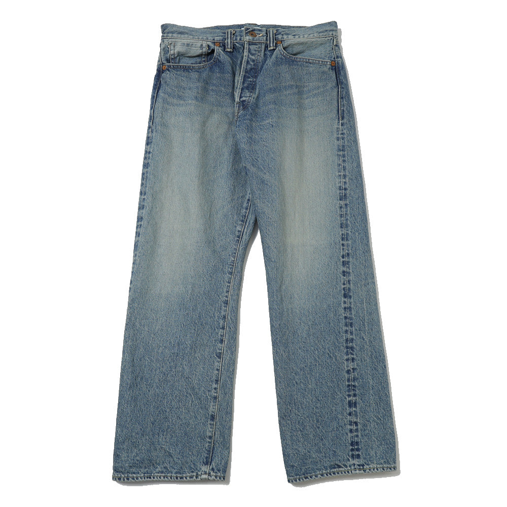 SHABBY HEAVY KIBATA SHUTTLE WWII 1943 DENIM JEANS