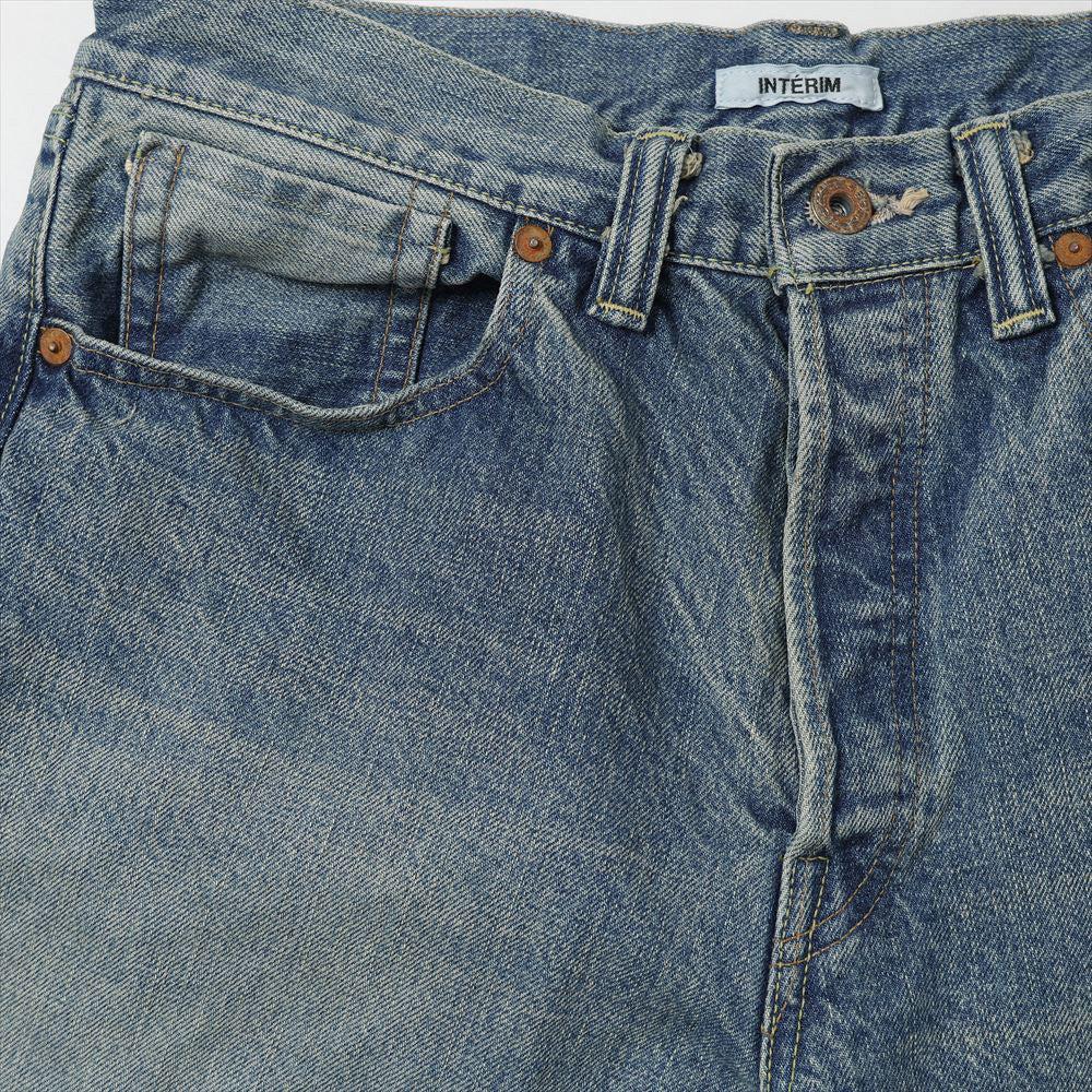 SHABBY HEAVY KIBATA SHUTTLE WWII 1943 DENIM JEANS