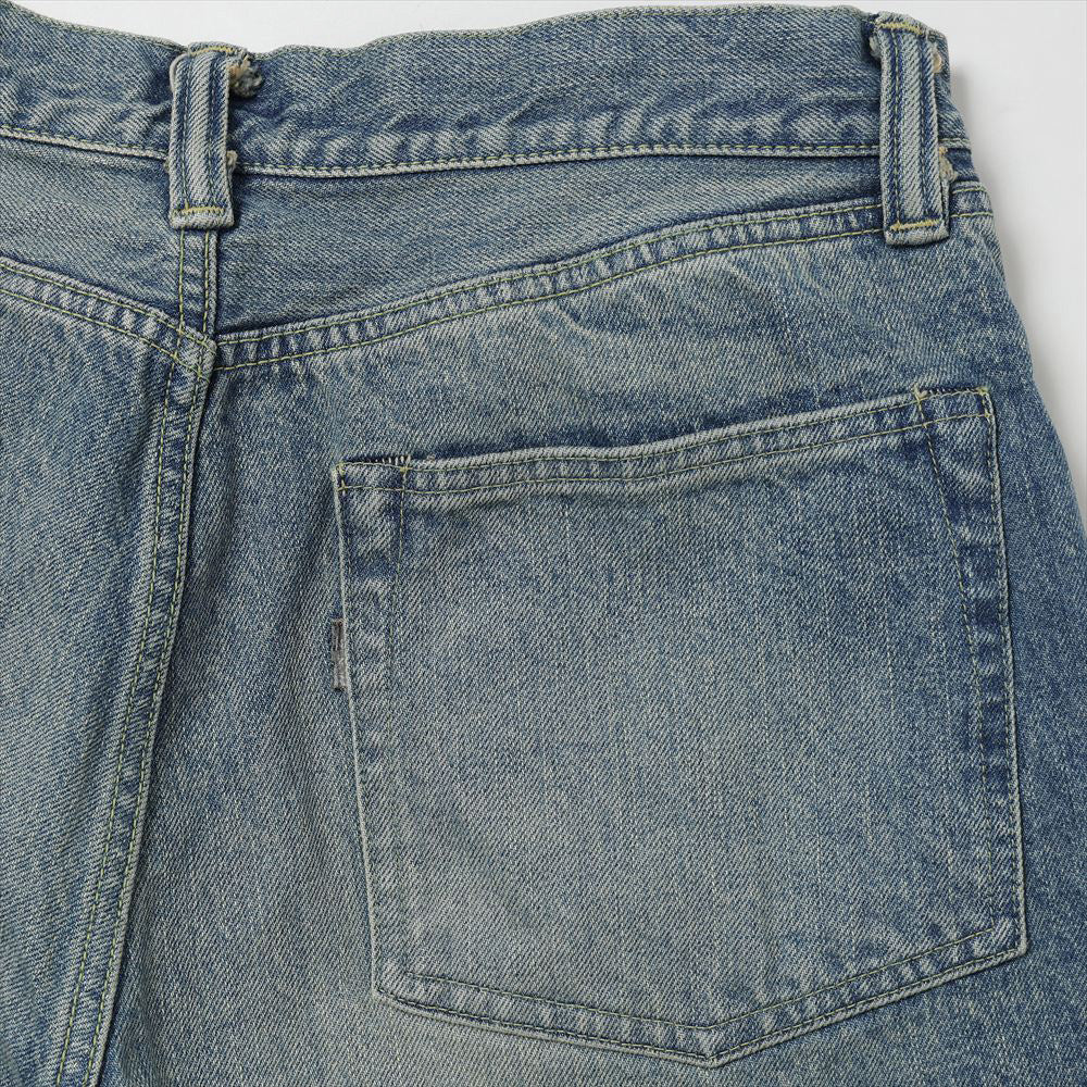 SHABBY HEAVY KIBATA SHUTTLE WWII 1943 DENIM JEANS