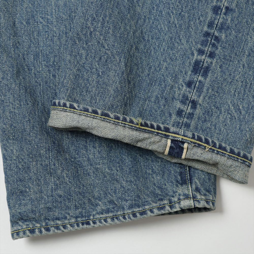 SHABBY HEAVY KIBATA SHUTTLE WWII 1943 DENIM JEANS